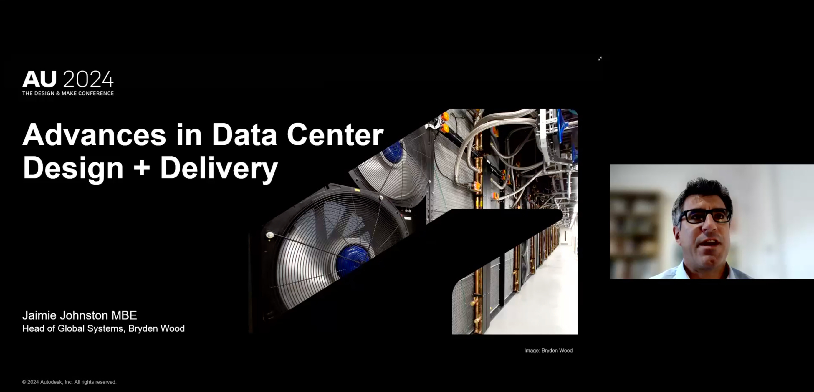 Cover Image: Advances in Data Center Design + Delivery, Jaimie Johnston MBE, Autodesk University
