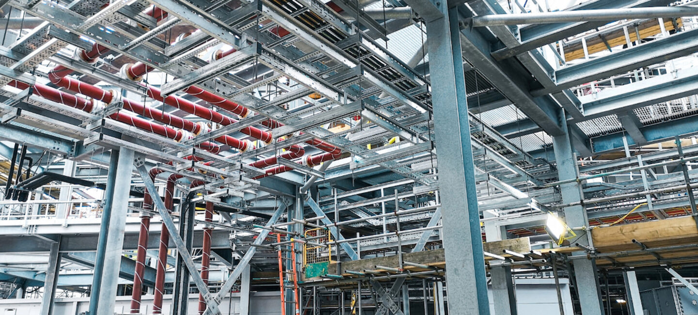 Fuel Piping Gantry Data Center Design Bryden Wood