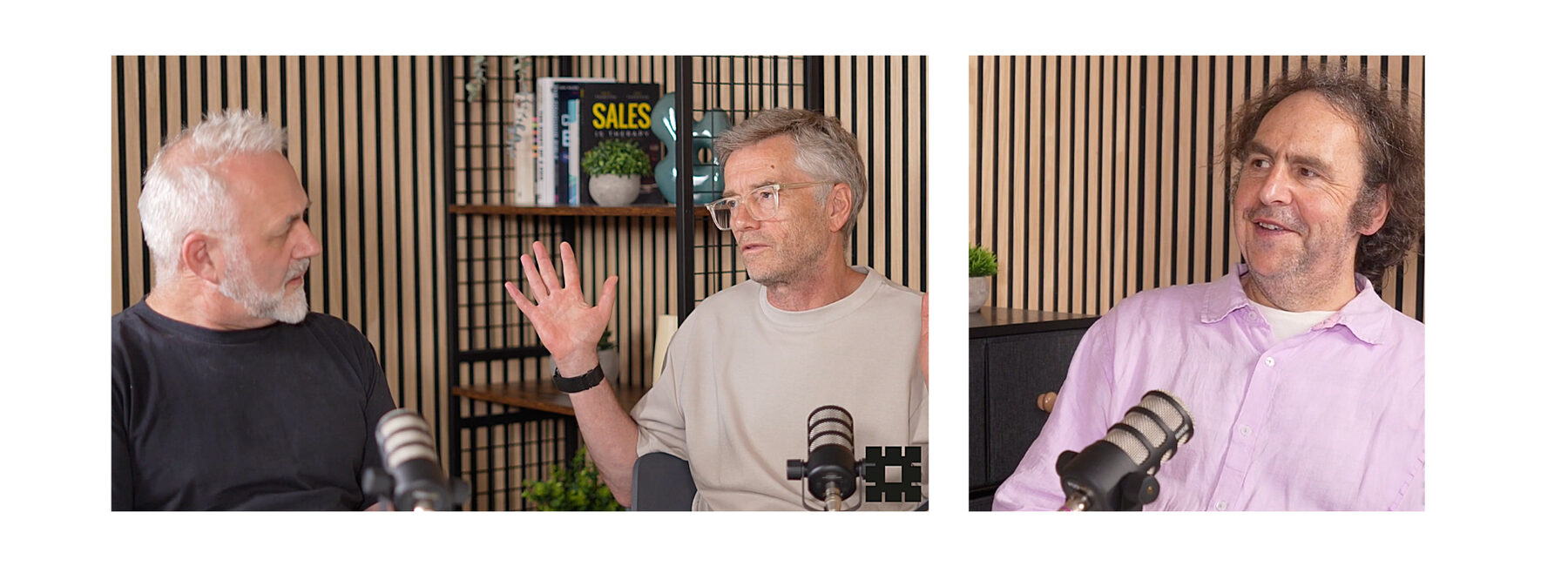 Navigating the energy debate Bryden Wood podcast cover with Adrian La Porta, Martin Wood and John Dyson
