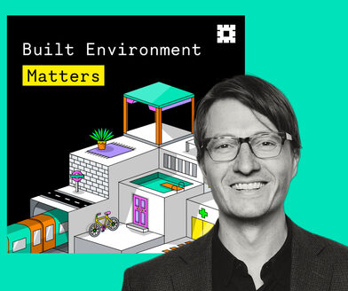 Lincoln Wood, Director of Design at Edged Data Centers Built Environment Matters podcast promo image