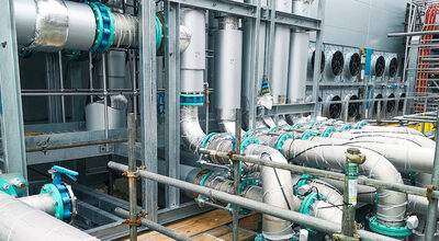 Gantry cooling tower, data centre design by Bryden Wood