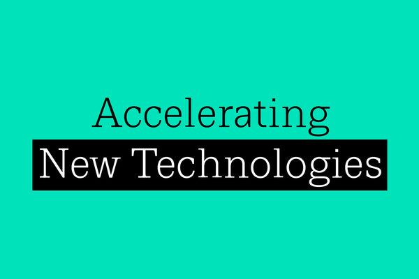 Accelerating New Technologies cover image