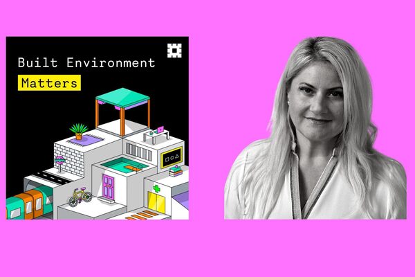 Amy Marks, Built Environment Matters Podcast promo artwork