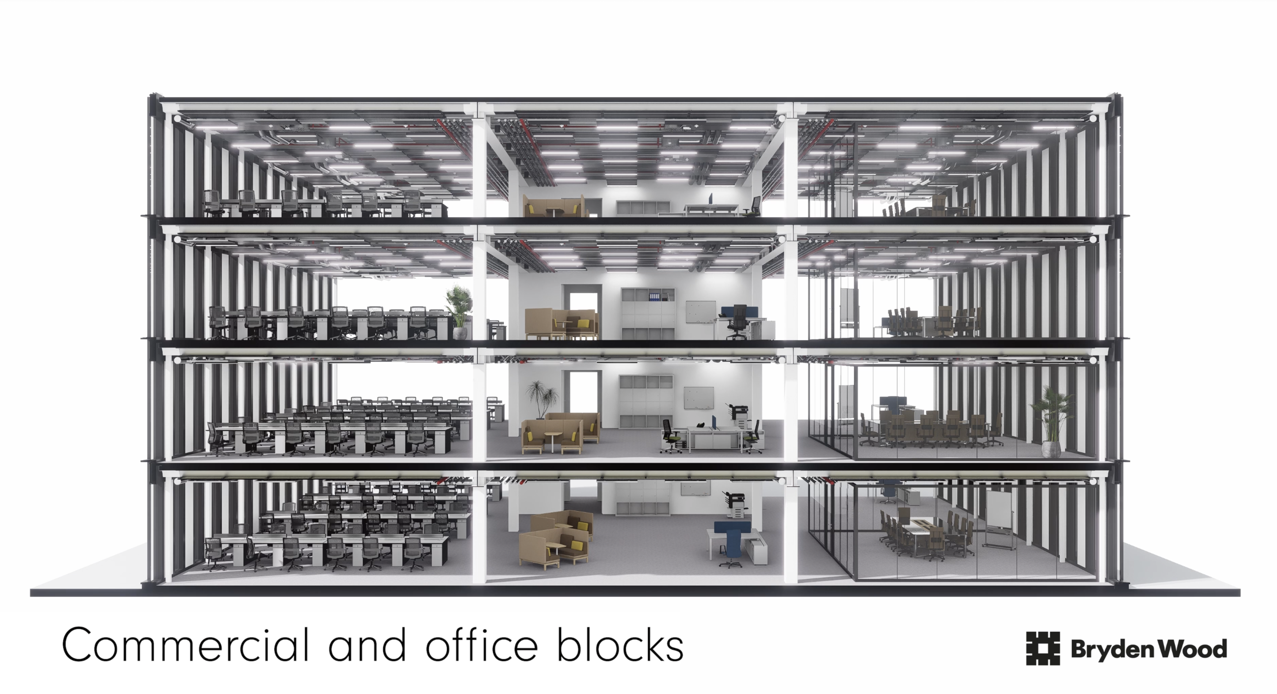 Thumbnail from Bryden Wood's video: P-DfMA in action - how platforms transform buildings from Homes to Hospitals.