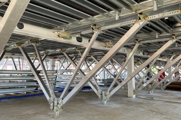 Props at the Forge, the world's first P-DfMA office building by Bryden Wood for Landsec.