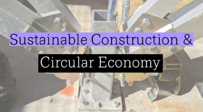 Sustainable Construction and Circular Economy Article Cover Image